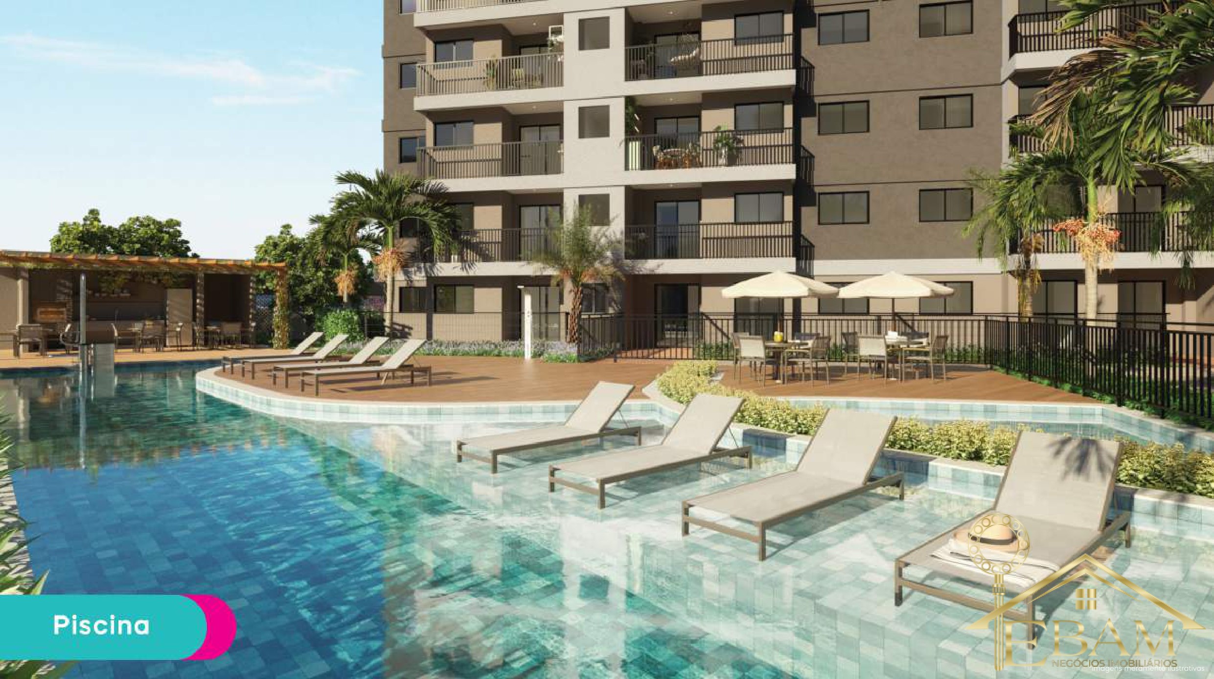 Mood Aurora — Viva conectado ao melhor do Recife — Term. 01, 04, 05 e 08: 55,70 m²